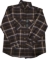 BRAWNY PLAID BUTTON PP BROWN L
